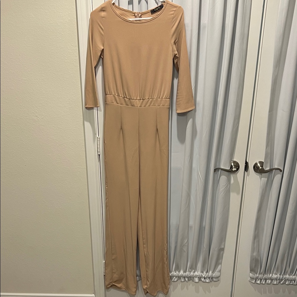 Chic Beige Jumpsuit for Women